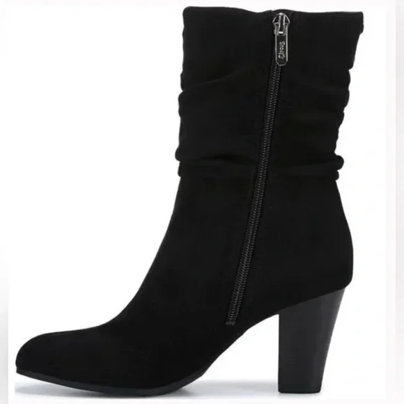 Circus by Sam Edelman Black Suede Heeled Boots - Picture 8 of 8